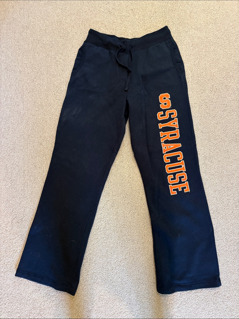 Syracuse Navy Straight Leg Sweatpants